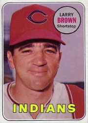 1969 Topps Baseball Cards      503     Larry Brown